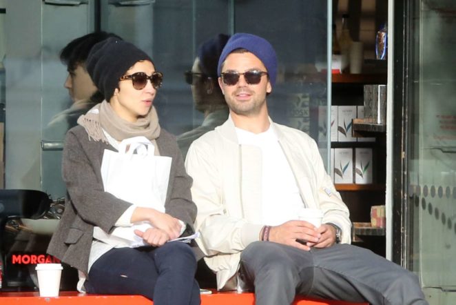 Ruth Negga and Dominic Cooper - Hanging out in London